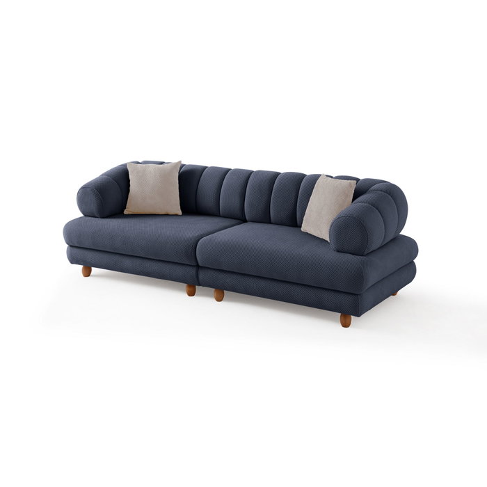Atelier Del Sofa Gloria - Sofá de 3 plazas Azul marino